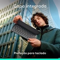 Teclado Bluetooth Logitech Keys-To-Go 2, Ultraportátil, Grafite, 920-012867