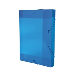 Pasta Aba Elástico Azul Ofício Lombo 5,5cm Dello