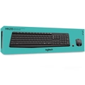 Kit Teclado e Mouse Logitech MK235, Conexão USB, Pilhas Inclusas e Layout ABNT2, Sem Fio, Preto - 920-007903