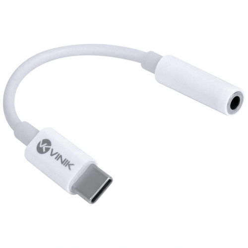 Adaptador de Fone de Ouvido Celular P2 3.5mm para Usb Tipo c 7.1 Audio - Adfusbtc