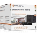 Kit De Som Para Ambiente Hayonik Ambience 2000 V2 Preto