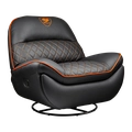 Poltrona Gamer Cougar Overlord, Couro Sintético PVC, Preto, 3MOVLORB.0001