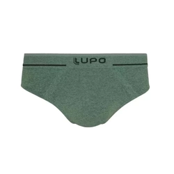 Cueca Slip Sem Costura Fio Texturizado - (Lupo) 4841