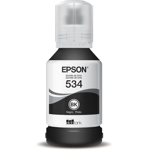 Refil Ecotank, Epson, preto, T534120, Epson PT 1 UN