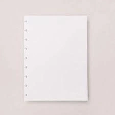 folhas e refis para o caderno médio