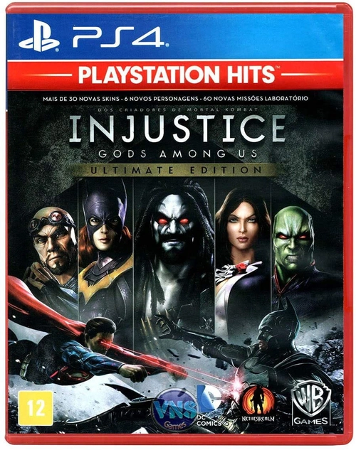 Injustice Among of Us Ultimate Edition Dublado Midia Digital Ps3 - WR Games  Os melhores jogos estão aqui!!!!