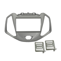 Moldura Fiamon  2 Din Ford Ecoesport 13/ 16 Prata