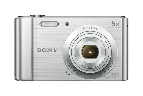 Câmera Sony Cyber-Shot DSC-W800 20.1 Mp Hd 5x Prata