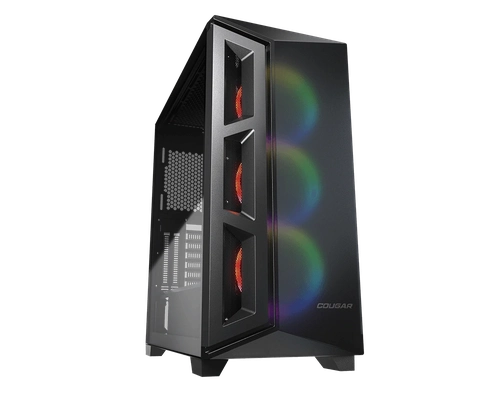 Gabinete Gamer Cougar Darkblader X5 RGB Translucent Black - 385UM30.0003