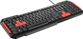 Teclado Gamer Multilaser Red Keys Usb Multimídia Tc160 - 18807