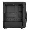 Gabinete Gamer Aerocool Zauron Saturn Preto Rgb Lateral Vidro