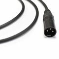 Cabo para Microfone Xlr Macho / Xlr Femea Ninja Lw 30ft 9,15 Metros Preto