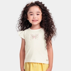 Conjunto Blusa e Short Saia Borboleta Fakini Feminino