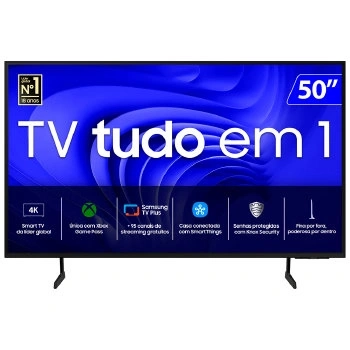 Tv 50p Samsung Crystal Smart 4k Comando Voz - Un50du7700gxzd
