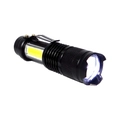 Lanterna Led USB Recarregável Led Lateral c/ Estojo HZ-03-1068