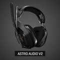 Headset Astro, Gaming A50 + Base Station Gen 4 com Áudio Dolby/Dolby Atmos, Preto/Dourado, Sem Fio - 939-001681