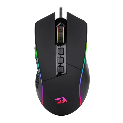 Mouse Gamer Redragon Plank Preto - M812-RGB