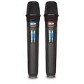 Microfone Uhf-600 Duplo de Mao Sem Fio Sauhf600pro