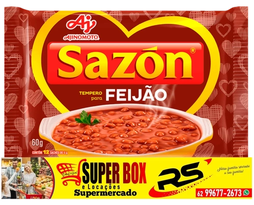 Sazón Tempero Para Feijão 60g