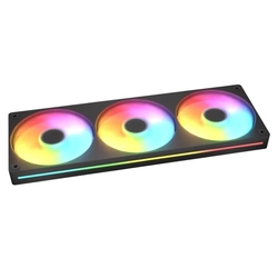 Ventoinhas Cougar Unity360-FB ARGB, Kit de 3 Ventoinhas PWM de 120mm, Cabos Integrados, Preto - 3MUN36FA1.0001