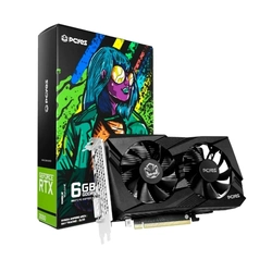 Placa de Vídeo Rtx3050 6GB Pcyes Nvidia Geforce Gddr6 96bits - Pvpcr30506gb2f