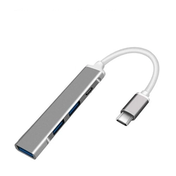 Adaptador F3 Usb-c Tipo-c Para 2x USB 2.0 USB 3.0 e Usb- C Tipo-c - Jc-usb-tyc