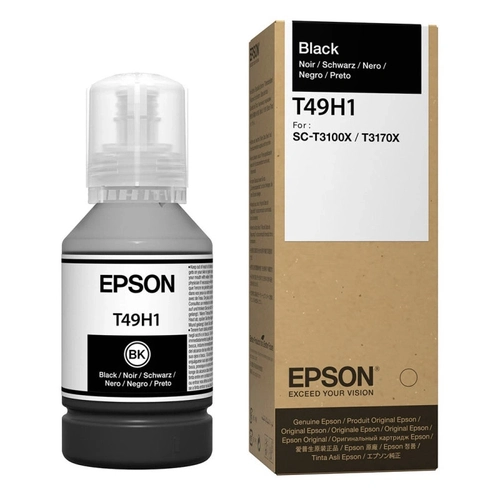 Garrafa De Tinta Epson Preto 140ml - T49h100