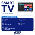 Tv 55p Aoc Led Roku Smart 4k Wifi - 55u7045/78g