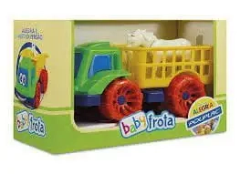 Caminhão Babyfrota Fazendeiro Cavalo Preto 7126 - Poliplac