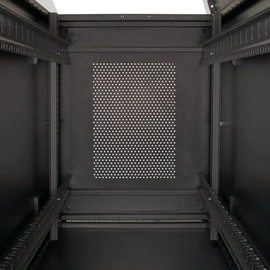 Rack Fechado 19 Evus Ev-df6836 36u x 600 x 800mm Para Piso Preto