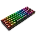 Teclado Gamer Mecânico Redragon Fizz Clear Preto K617ctb RGB