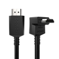 CABO HDMI 2.1 8K 3M PCYES CONECTOR 90° VERTICAL PRETO - PH21-3V-E - 284843