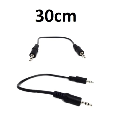 Cabo Auxíliar P2 Macho P/ P2 Macho 30cm - Xc-p2-p2-30cm