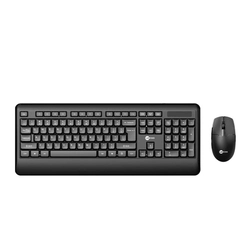 Kit Teclado + Mouse Sem Fio Lenovo Lecoo Kw202 Preto