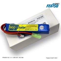 FFB-005 Bateria LiPO 15C - 11.1v - 900mAh - (Feasso)