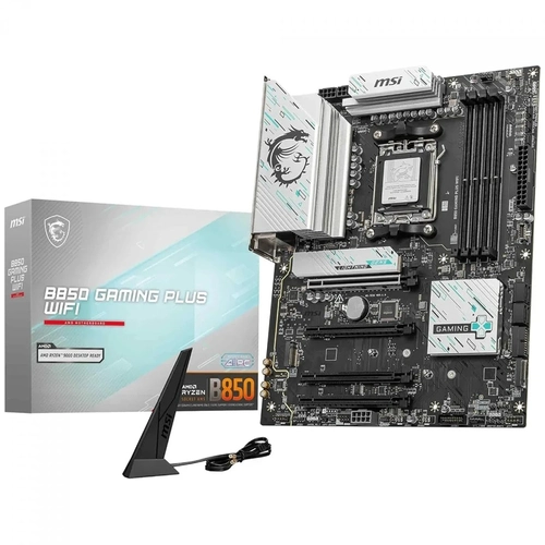 Placa Mãe AM5 MSI B850 Gaming Plus Wifi Ddr5