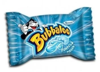 Chiclete Bubbaloo Sabor Hortelã e Menta 5g