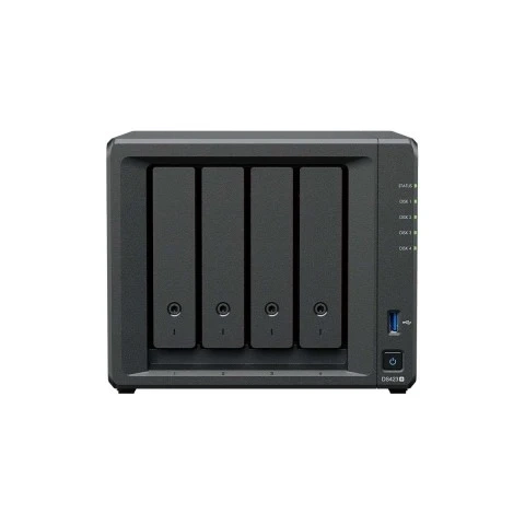 Servidor NAS Synology DiskStation DS923+ com 4 baias(Sem Disco)