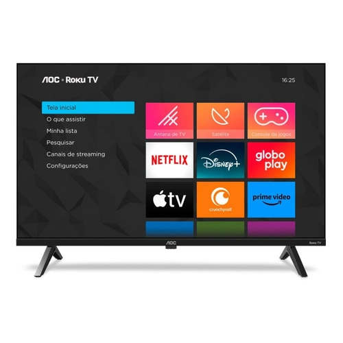 Smart Tv Aoc 40" Full Hd Roku Tv - 40s5045/78g