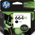 Cartucho de Tinta HP 664XL Preto de Alto Rendimento - f6v31ab