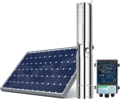 Gerador de Energia Bomba Solar ZM - 500 Watts / 4 polegadas