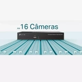 Gravador de Video Tp-Link Digital P/ Segurança 16 Canais Vigi - Nvr1016h