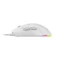 Mouse Gamer Pcyes Malus White Ghost 12400Dpi - PMGMWG