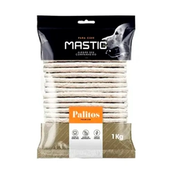 Palito Mastig Rígido sabor Natural para Cães 6mm x5 1kg