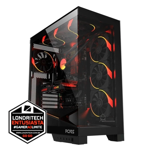 Computador Londritech Intel I9 14900K 14º Geração, Z790, Memória 16GB, SSD 1TB, Vídeo RTX5070, Fonte 850W, Water Cooler 360MM