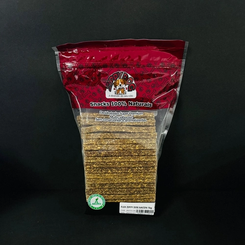FLEX BACON ZIPPY DOG 1KG