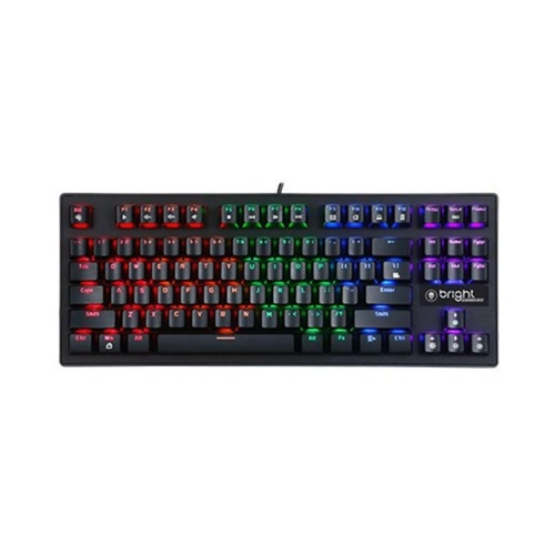 Teclado Usb Mecanico Gamer Gtc559 Compact Preto Bright