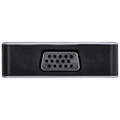 Hub Vinik Usb-c Tipo-c 5 Em 1 Com 2 Hdmi + Vga + Usb 3.0 + Power Delivery (pd) 60w - Hc-5vga