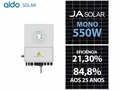 Gerador De Energia Solar Deye Hibrido Solo Romagnole Deye Gfh 8,8kwp Ja 550w Sun 10kw 2mppt 380v