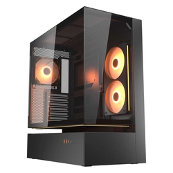 Gabinete Gamer Cougar CFV235, Mid-Tower, Vidro Temperado, 2 Fans ARGB, USB-C 20Gbps - 382DA40.0001